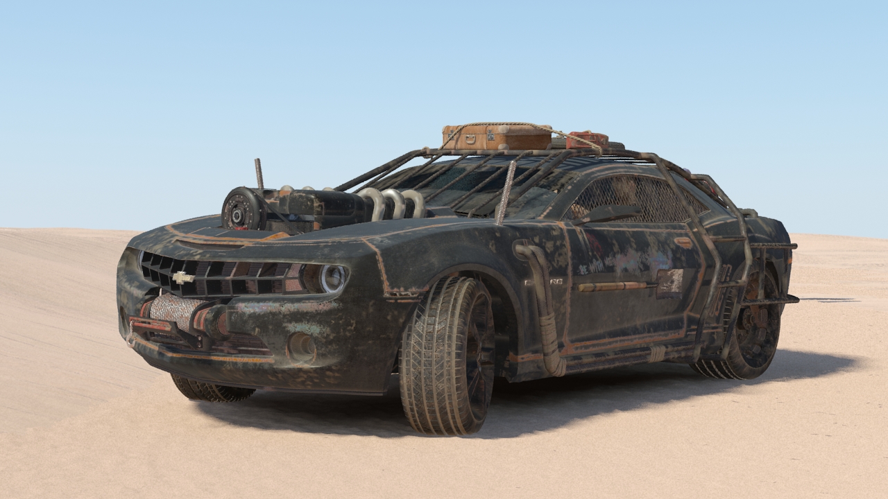 Car Render Challenge-2017 - Mad Max theme