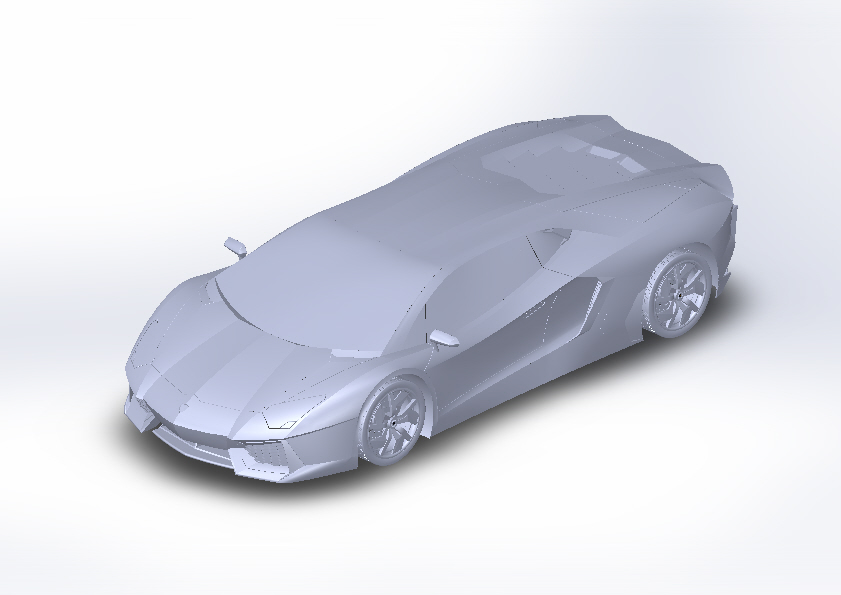 Car Render Challenge - Museo Lamborghini