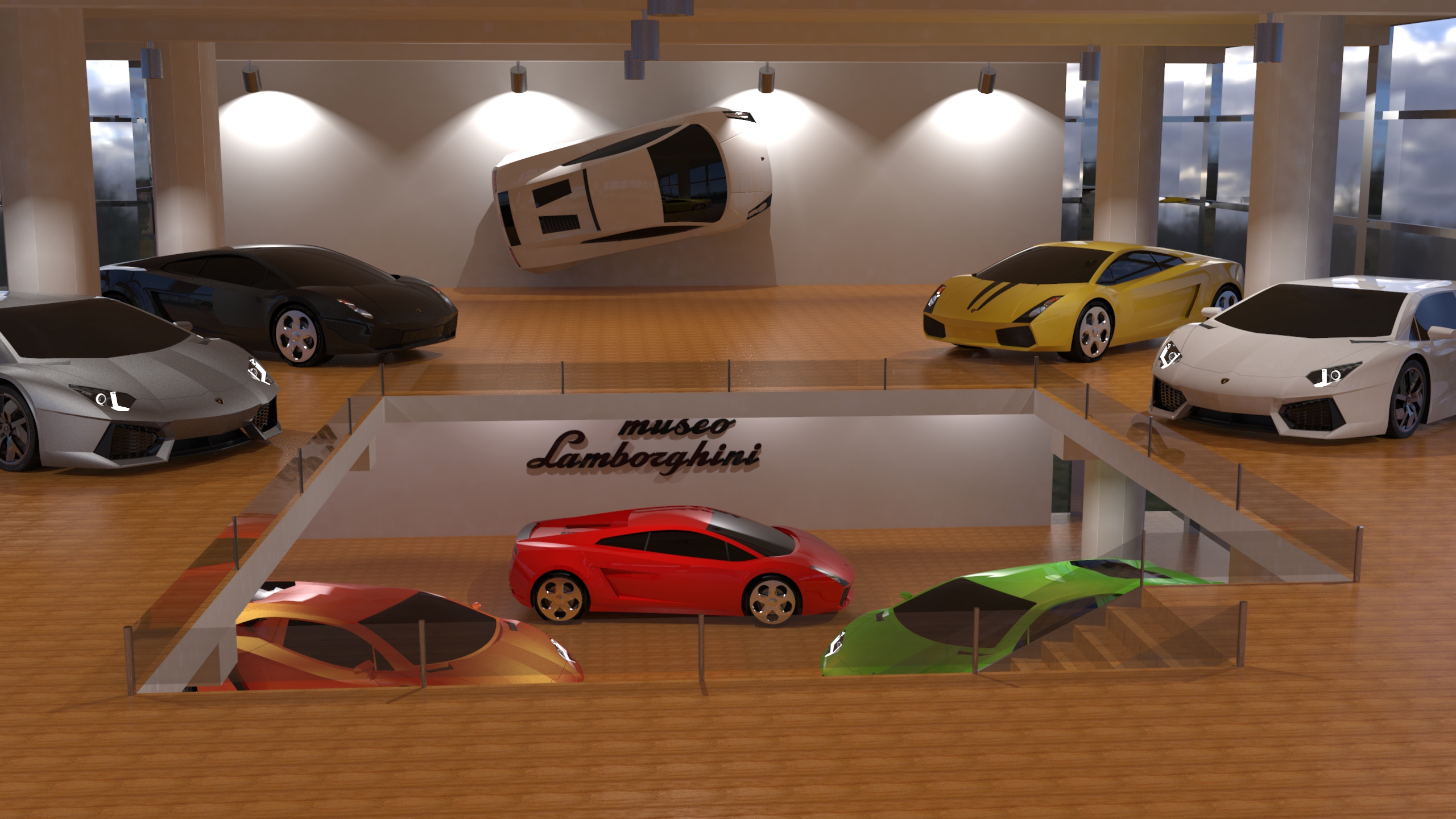 Car Render Challenge - Museo Lamborghini