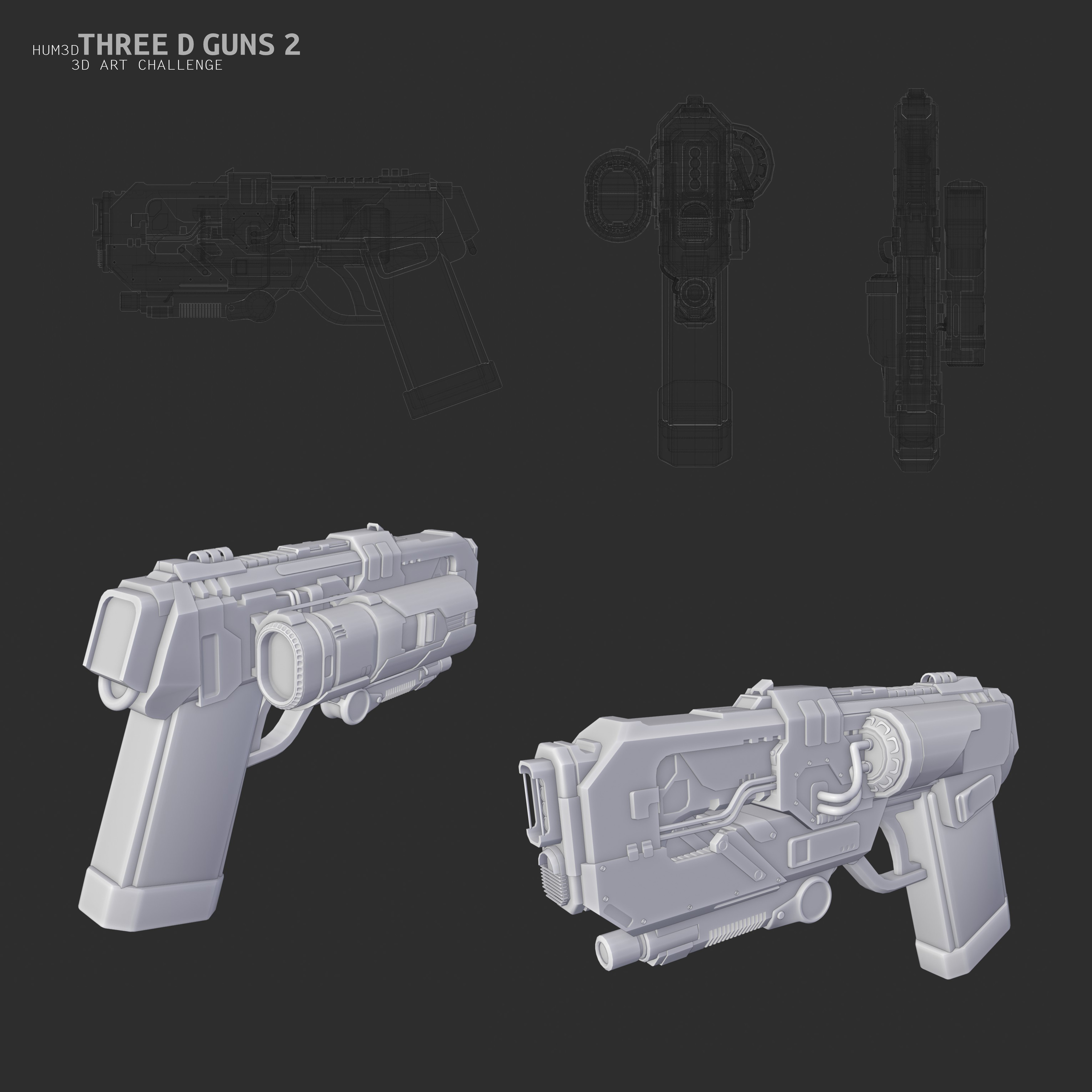 Three D Weapon - XOC Patrol Gun
