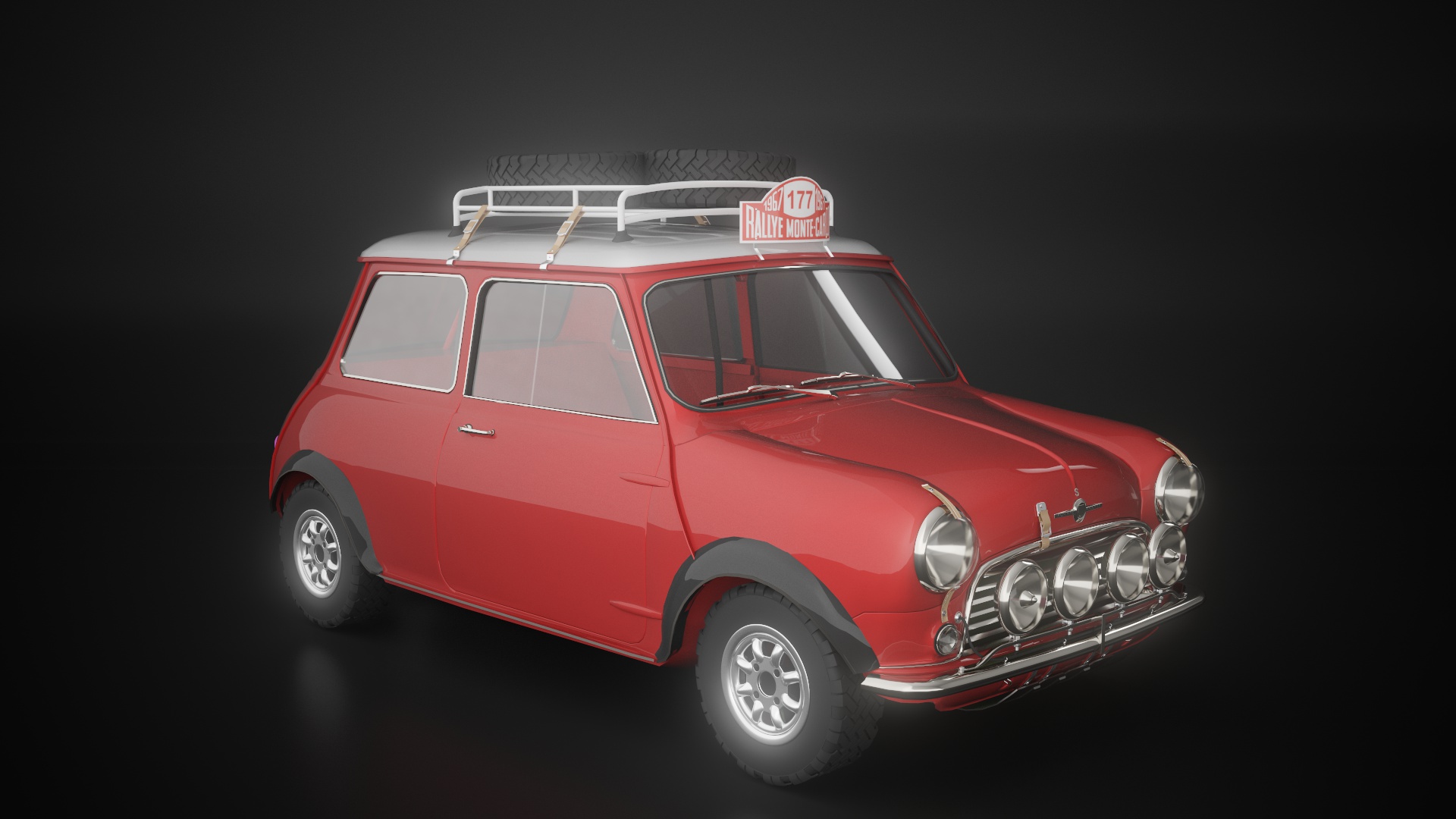 Monte Carlo Mini - Car Render Challenge 2020