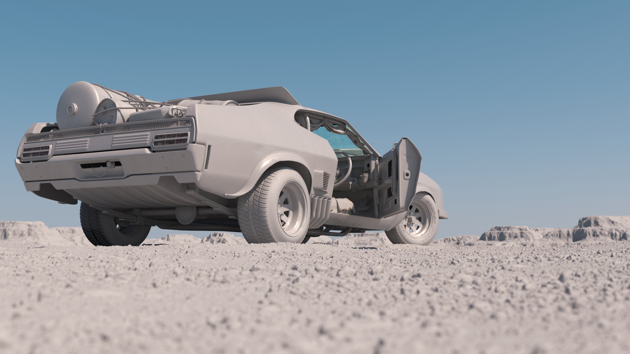 Interceptor Mad Max Fury Road - Car Render Challenge 2020