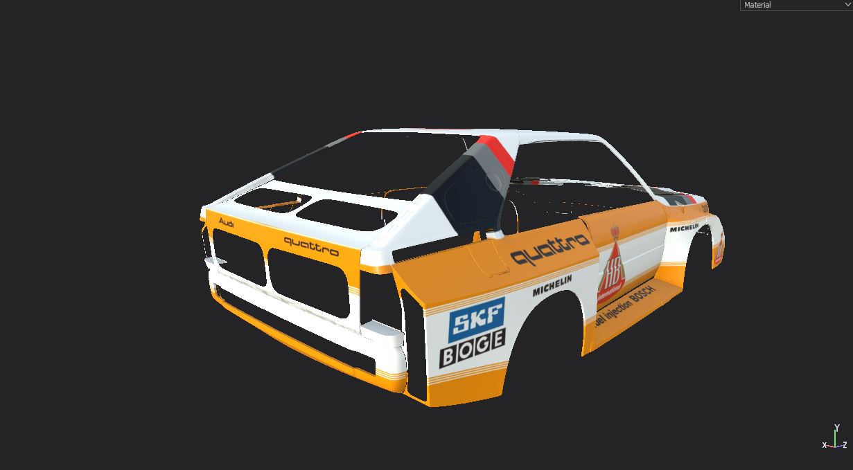 Car Render Challenge 2020 - Audi Quattro S1 E2