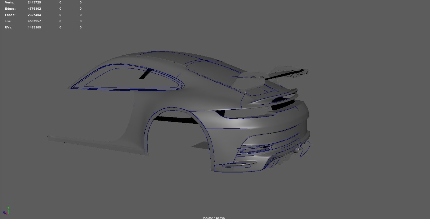 2021 render challenge- 911 GT3