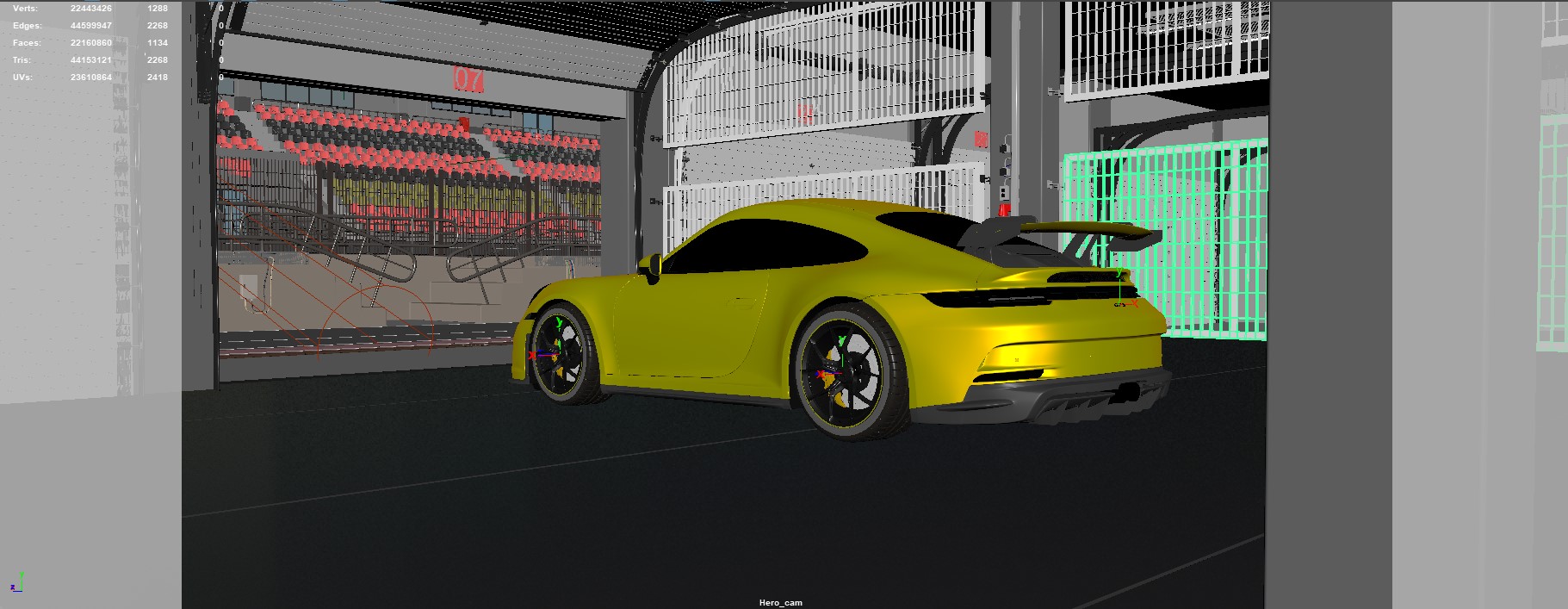 2021 render challenge- 911 GT3