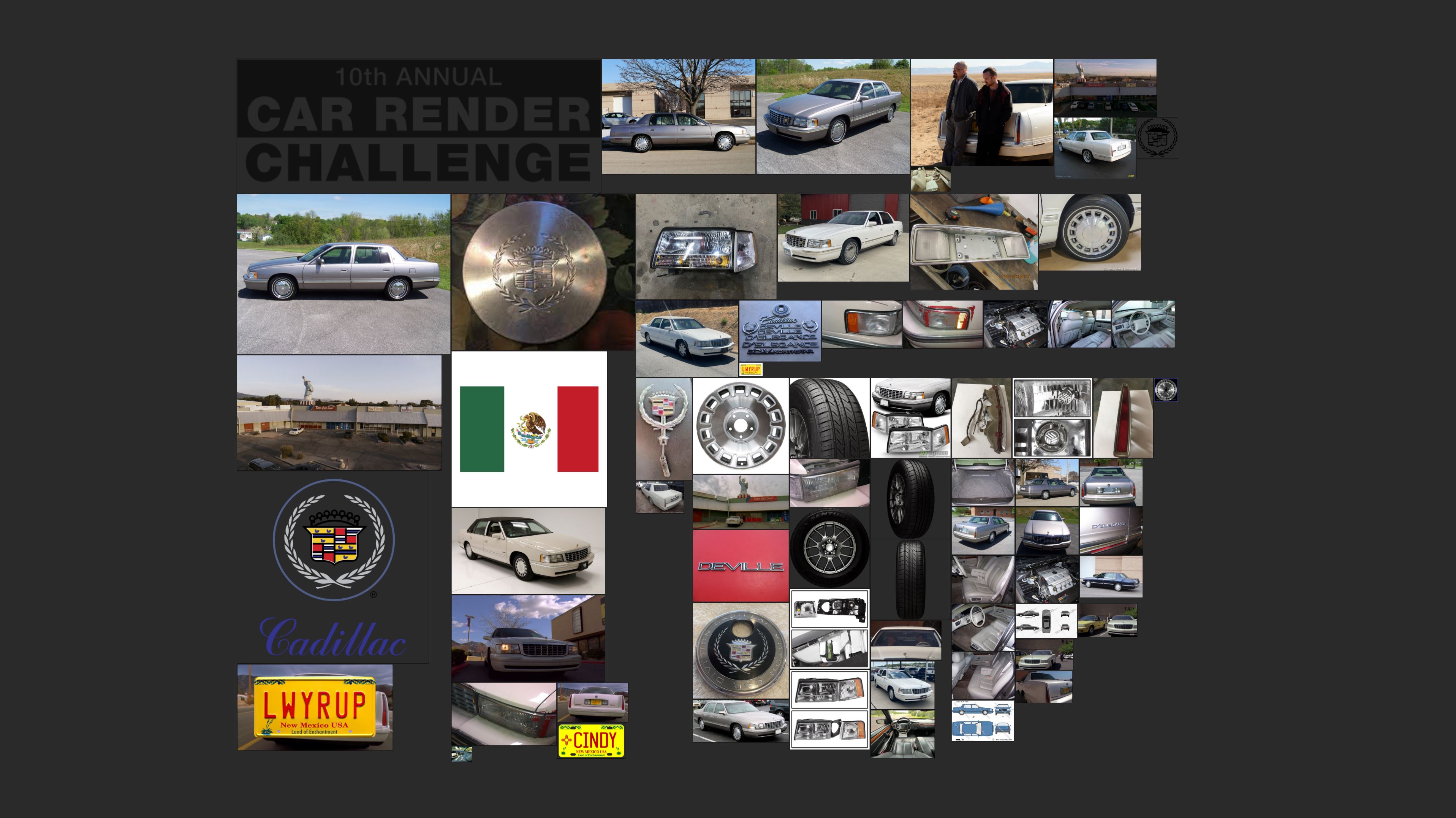 Car Render Challenge 2023 - Cadillac Deville 1997